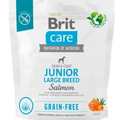 Brit Care Cachorros (0 A 12 Meses)^Dog Junior Large Breed Salmon 1kg