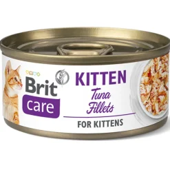 Brit Care Húmedos^Kitten Fillets de Atún 70gr