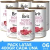 Brit Care Húmedos^Mono Protein Cordero Pack 6 Unidades