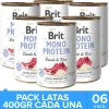 Brit Care Húmedos^Mono Protein Cordero y Arroz Pack 6 Unidades