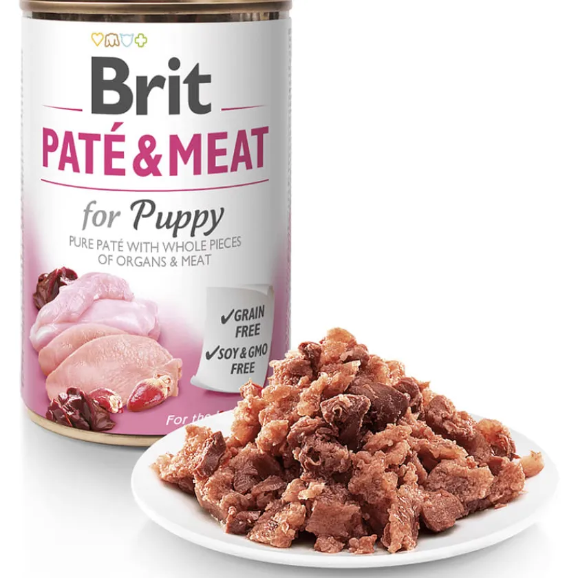 Brit Care Húmedos^Paté & Meat Puppy 400gr