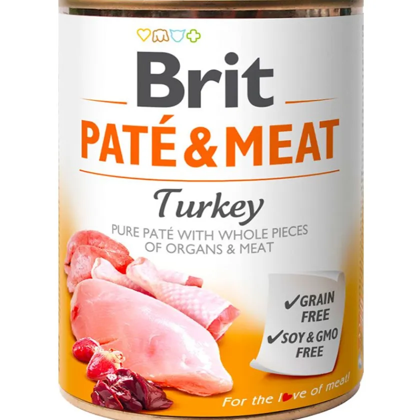 Brit Care Húmedos^Paté & Meat Turkey 800gr