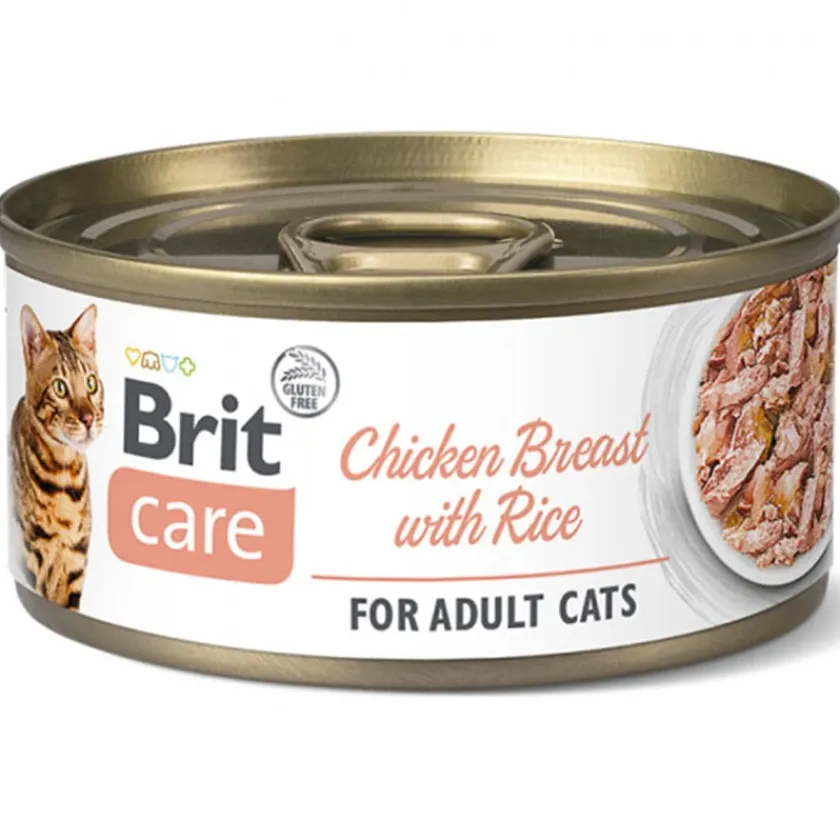 Brit Care Húmedos^Pollo y Arroz 70gr