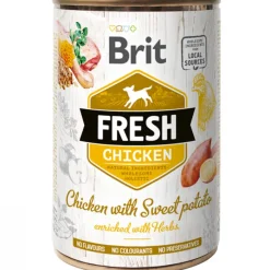 Brit Fresh Húmedos^Perro con Pollo y Papas 400gr