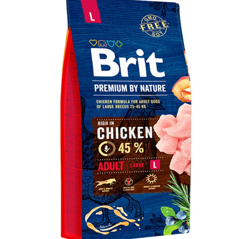 Brit Care Adultos (1 A 7 Años)^Brit Premium by Nature Adult Large 3kg