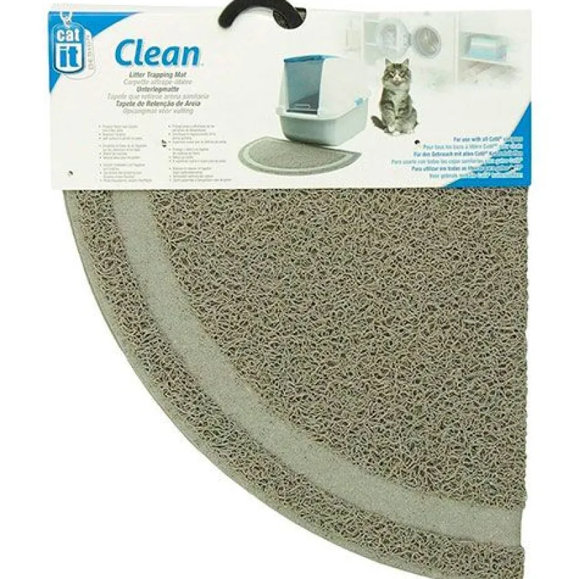 Cat it Areneros | Baños Sanitarios (areneros)^Alfombra para Baño Sanitario Semicírculo