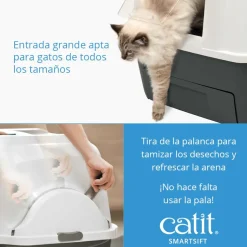 Cat it Areneros | Baños Sanitarios (areneros)^Arenero Automatico SmartSift
