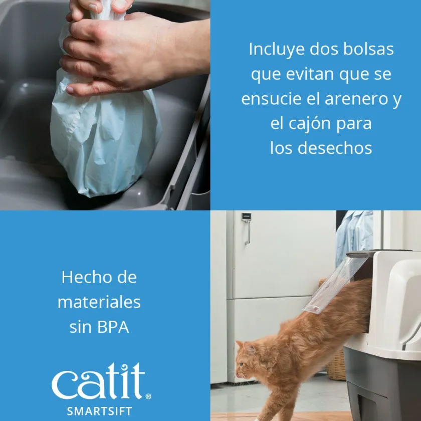 Cat it Areneros | Baños Sanitarios (areneros)^Arenero Automatico SmartSift
