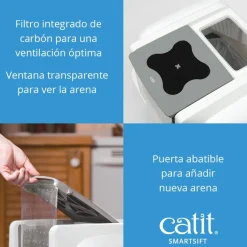 Cat it Areneros | Baños Sanitarios (areneros)^Arenero Automatico SmartSift