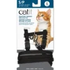 Cat it Arnes, Collares, Correas^Arnes Small con trailla para Gatos color negro