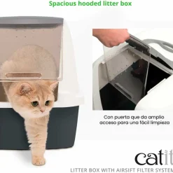 Cat it Areneros | Baños Sanitarios (areneros)^Baño Cubierta Gris