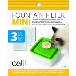 Cat it Comederos Y Fuentes De Agua^Filtros para Fuente Flor 1.5Litros