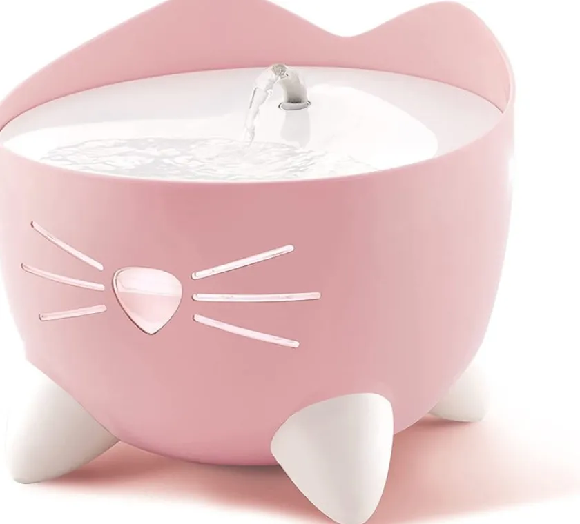 Cat it Comederos Y Fuentes De Agua^Fuente bebedera Pixi 2.5lts Rosa