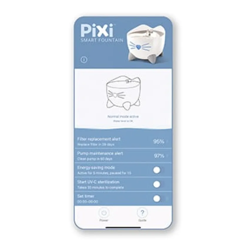 Cat it Comederos Y Fuentes De Agua^Fuente Inteligente PIXI 2 Litros