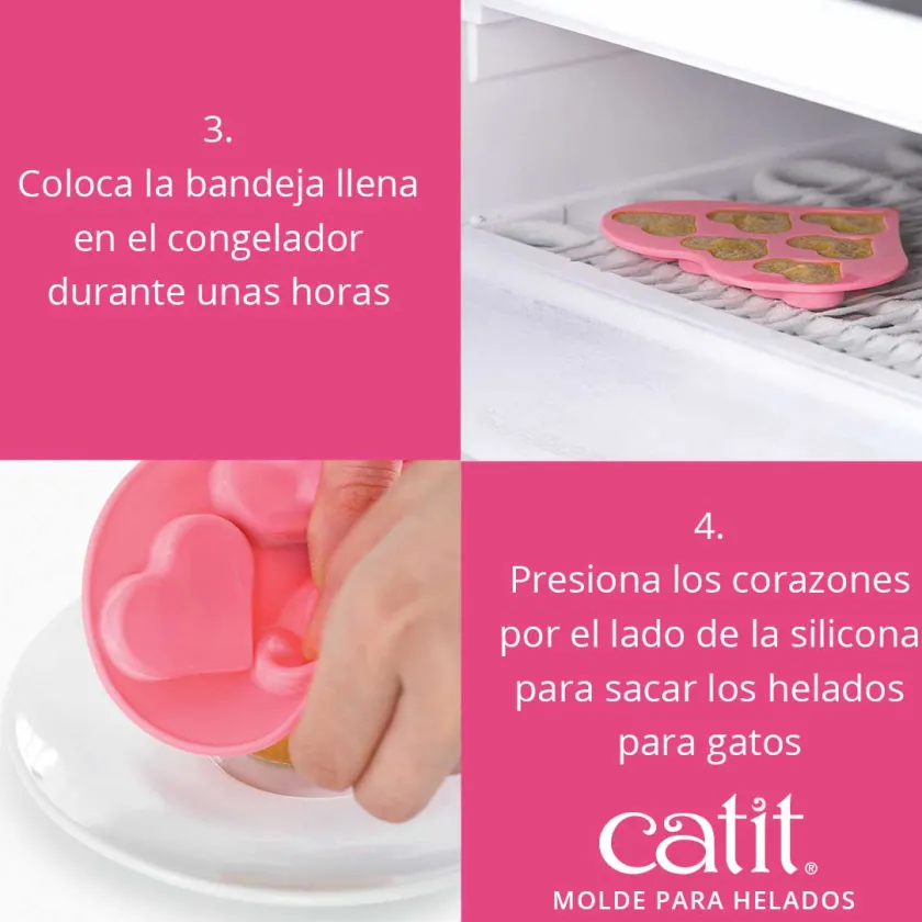 Cat it Juguetes | Húmedos^Heladera de Silicona