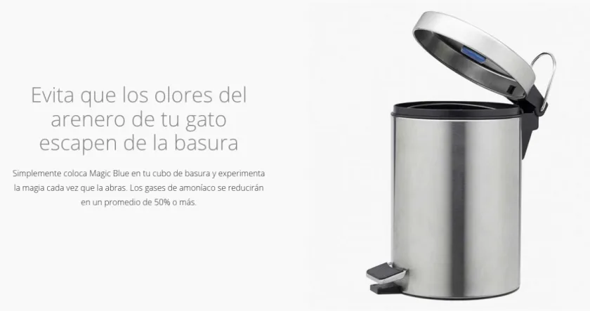 Cat it Areneros | Baños Sanitarios (areneros)^Magic Blue Cartucho