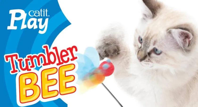 Cat it Juguetes^Play Tumbler Bee