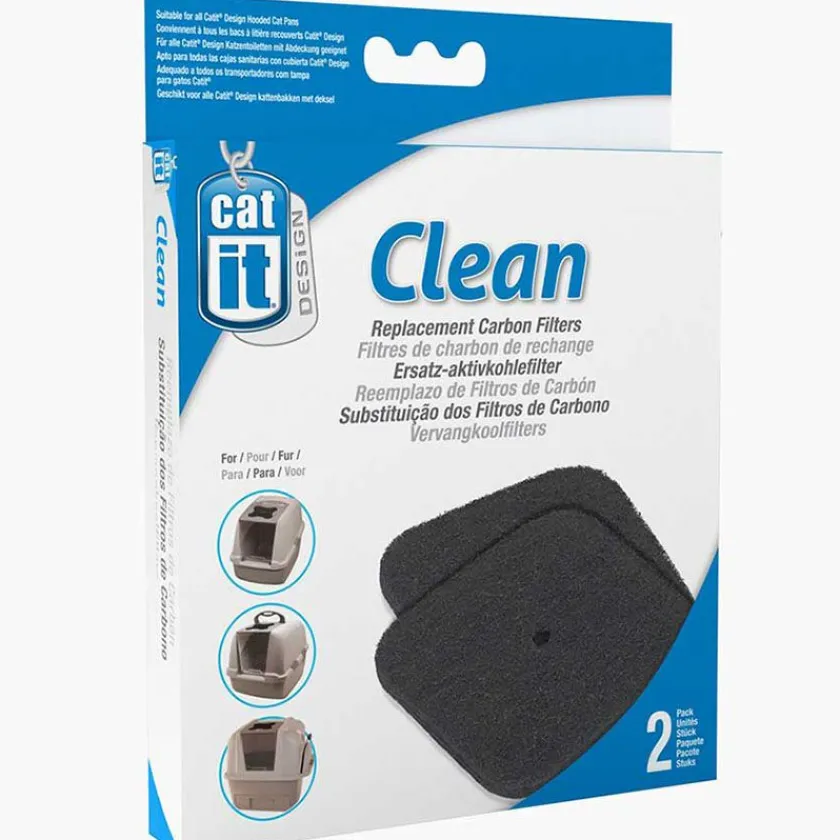 Cat it Areneros | Baños Sanitarios (areneros)^Repuesto Filto de Carbon para Baños