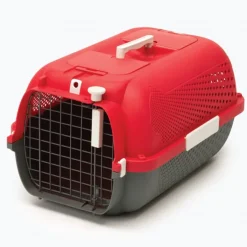 Cat it Casas Y Transportadoras Para Gatos | Casas Y Transportadoras Para Perros^Transportador Voyageur Color Cereza Small