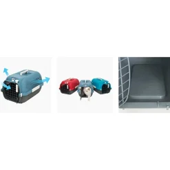 Cat it Casas Y Transportadoras Para Gatos | Casas Y Transportadoras Para Perros^Transportador Voyageur Color Cereza Medium