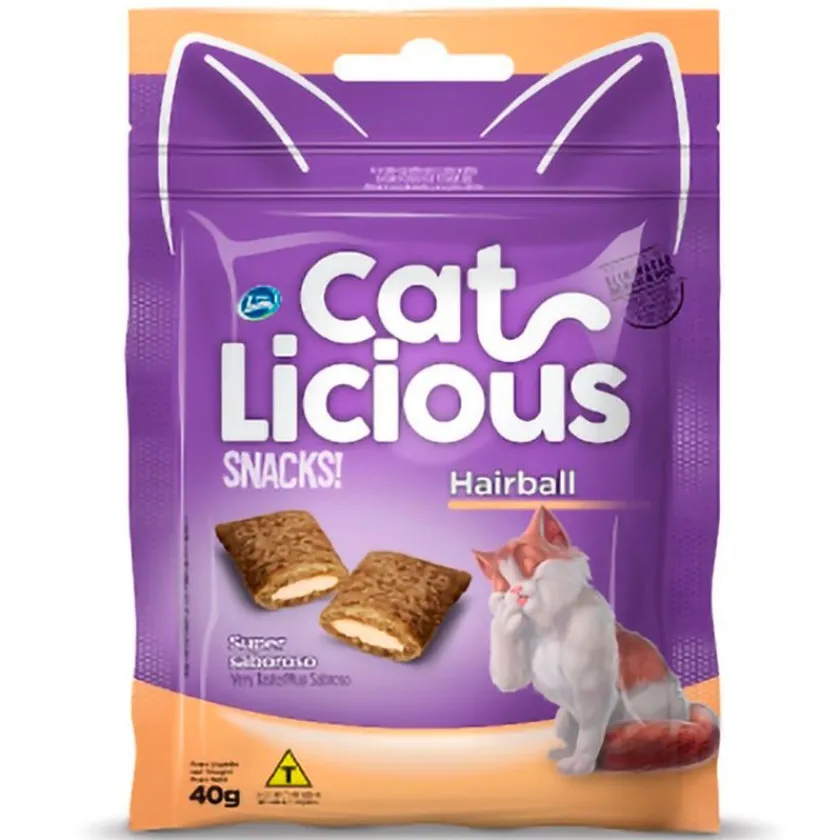 Cat Licious Galletas^Hairball 40gr