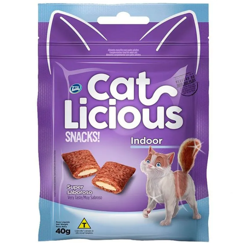 Cat Licious Galletas^Indoor 40gr