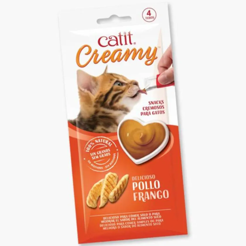 Cat it Húmedos^Catit Creamy Pollo 40gr