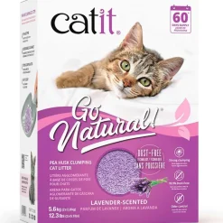 Cat it Arenas | Castrados^Catit Go Natural Arena Con Aroma a Lavanda 5,6 Kg