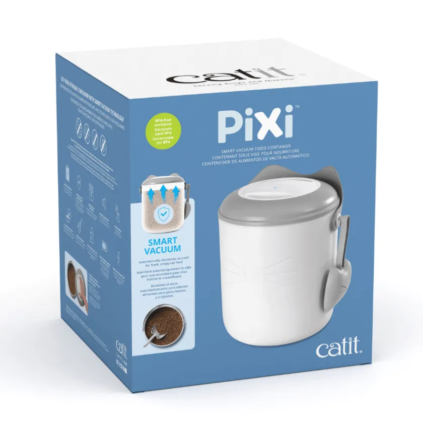 Cat it Comederos Y Fuentes De Agua | Adultos (1 A 7 Años)^Catit Pixi Smart Contenedor al vacío