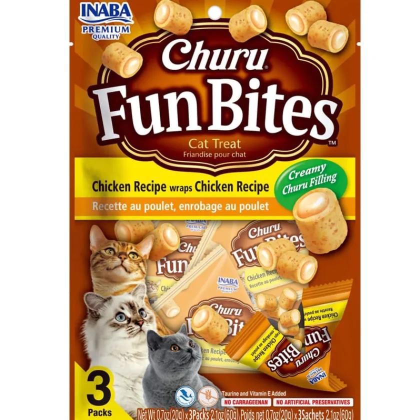 Inaba Galletas^Churu Fun Bites Pollo 60gr