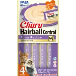 Inaba Húmedos^Churu Hairball Control Atún 56gr