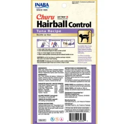 Inaba Húmedos^Churu Hairball Control Atún 56gr
