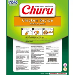 Inaba Húmedos^Churu para perros Sobre 8 Tubitos Sabor Pollo