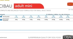 Cibau Adultos (1 A 7 Años)^Mini Adult 3kg
