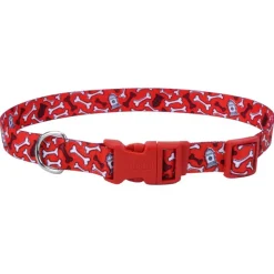 Coastal Arnes, Collares Y Correas | Adultos (1 A 7 Años)^Style Red Bones Collar para Perros Talla Xs