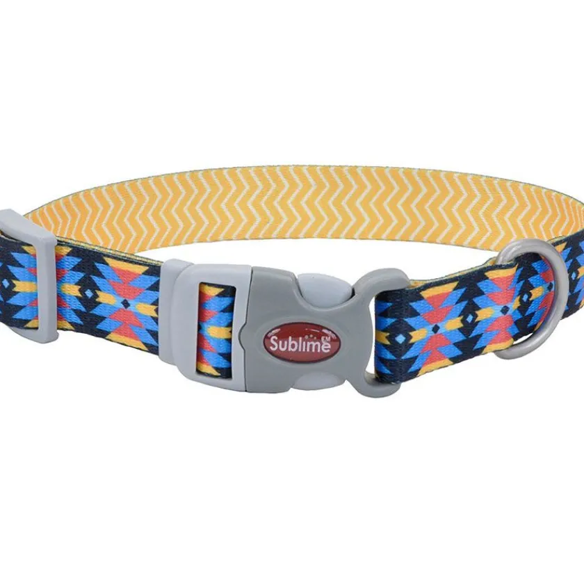 Arnes, Collares Y Correas^Coastal Sublime Collar Aztec S/M