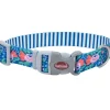 Arnes, Collares Y Correas^Coastal Sublime Collar Flower Teal XS