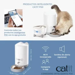 Cat it Comederos Y Fuentes De Agua^Comedero Inteligente Catit PIXI 2.2kg