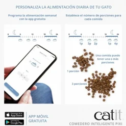 Cat it Comederos Y Fuentes De Agua^Comedero Inteligente Catit PIXI 2.2kg