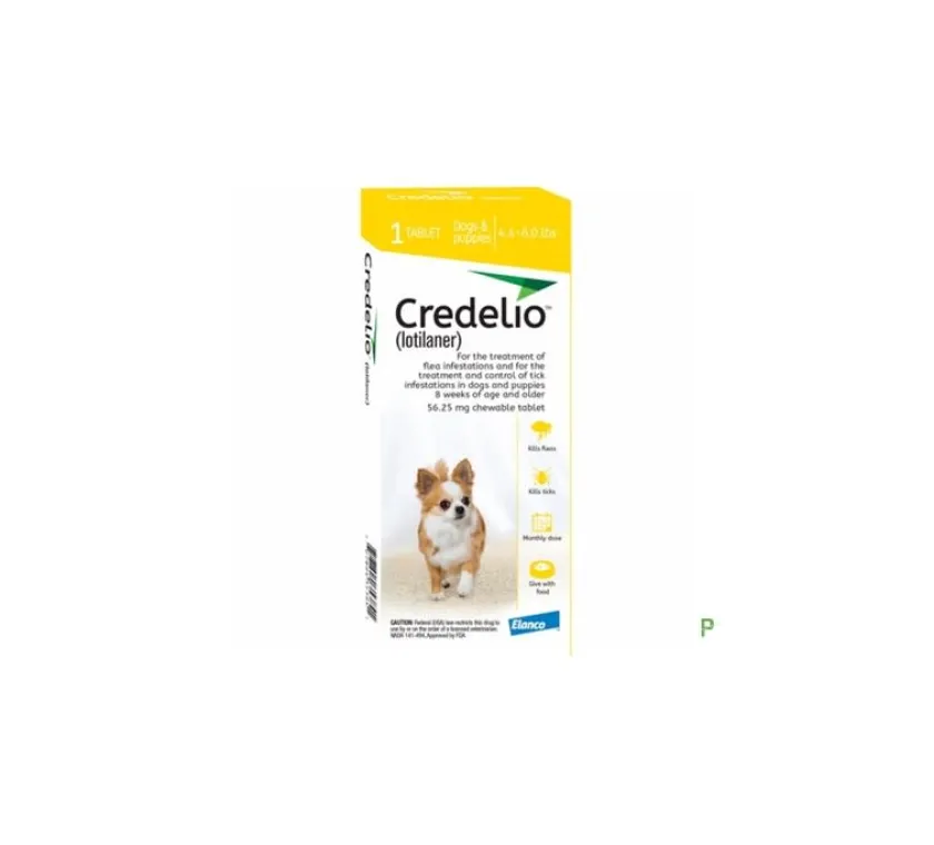 CREDELIO Antipulgas Y Garrapatas^Perros 1 Comprimido (1 Mes)