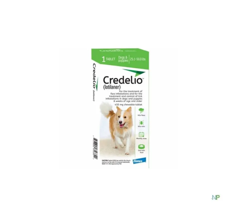 CREDELIO Antipulgas Y Garrapatas^Perros 1 Comprimido (1 Mes)