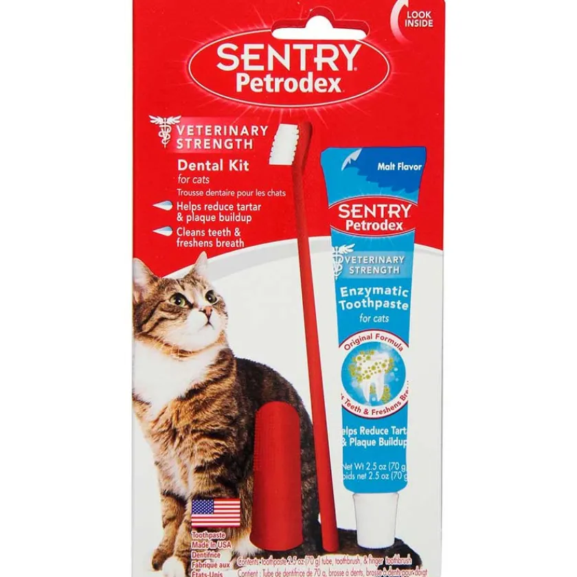 Dentalife Cuidado Dental | Senior (+7 Años)^Dental Care Kit Cat Malt Toothpaste Sentry Petrodex Kit
