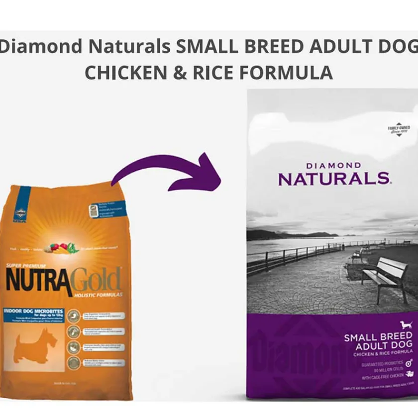 Diamond Naturals Adultos (1 A 7 Años)^Adult Small Breed Chicken Rice 7.5kg