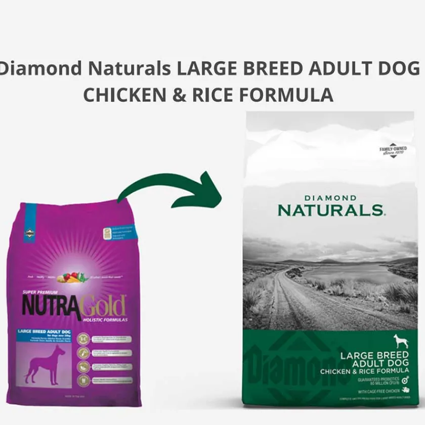 Diamond Naturals Adultos (1 A 7 Años)^Dog Adult Large Chicken 15kg