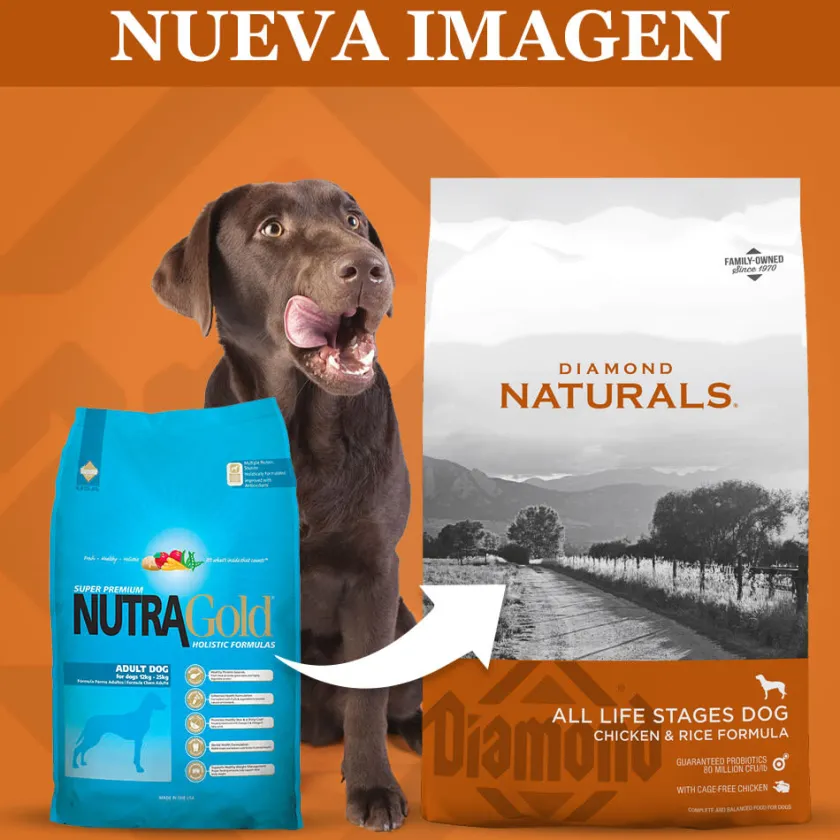 Diamond Naturals Senior (+7 Años) | Adultos (1 A 7 Años)^Dog All Life Stages Chicken Rice 7.5kg
