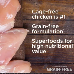Diamond Naturals Senior (+7 Años)^Dog Chicken And Sweet Potato Grain Free 2.27 Kg
