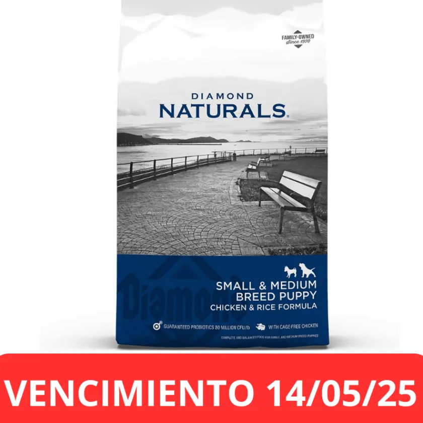 Diamond Naturals Cachorros (0 A 12 Meses) | Productos Outlet^Dog Puppy Small Medium Breed Chicken Rice 15kg