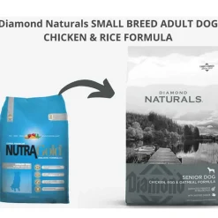 Diamond Naturals Senior (+7 Años)^Dog Senior Chicken, Egg Oatmeal 7.5kg