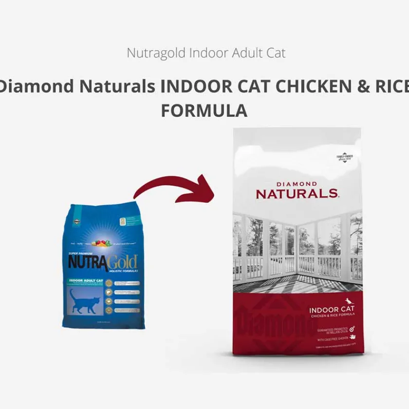 Diamond Naturals Adultos (1 A 7 Años)^Indoor Cat Chicken Rice 7.5kg