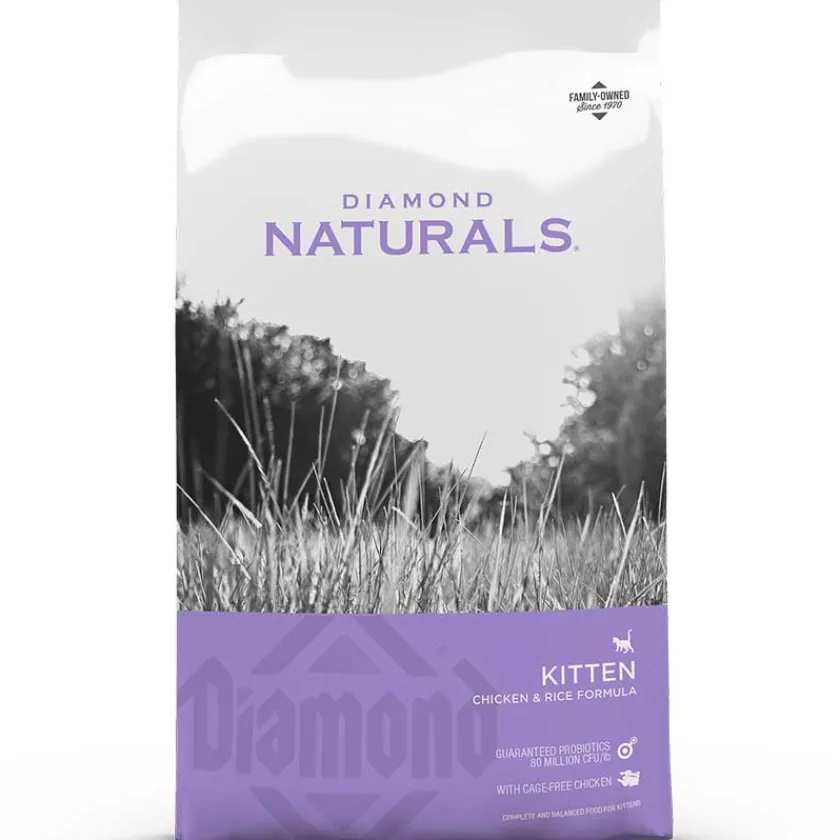 Diamond Naturals Gatitos (0 A 12 Meses)^Kitten Indoor Chicken Rice 3kg